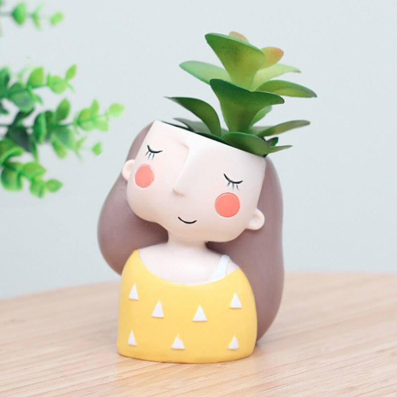 cute mini succulent pots Little People Mini Succulent Planter – Plant Joyous