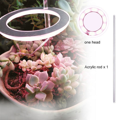Angel Three Ring Grow Light DC5V USB Phyto lamp For Plants Led Full Spectrum Lamp For Indoor Plant Seedlings Home Flower Succulent