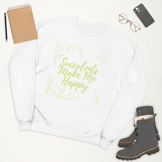 Unisex fleece sweatshirt